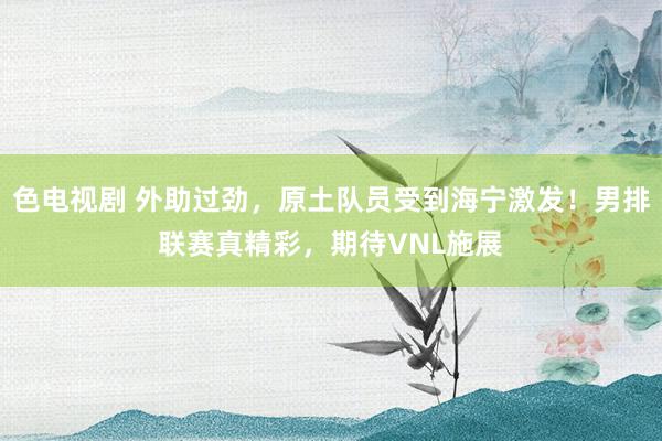 色电视剧 外助过劲，原土队员受到海宁激发！男排联赛真精彩，期待VNL施展
